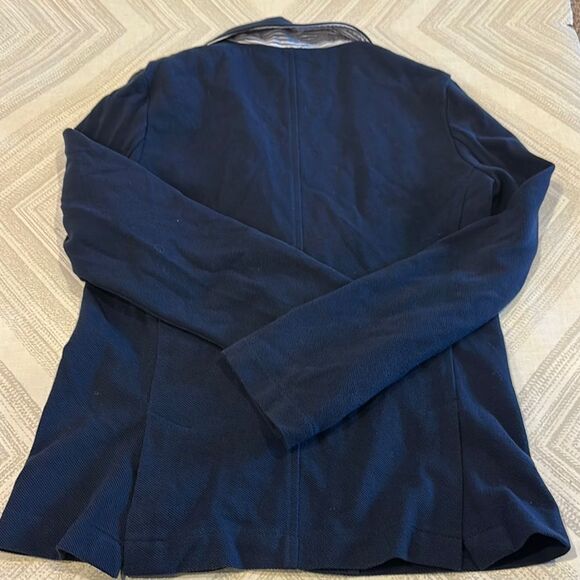 Il Gufo Boys Navy Blue Cotton Blazer - Multiple Sizes - Picture 6 of 7